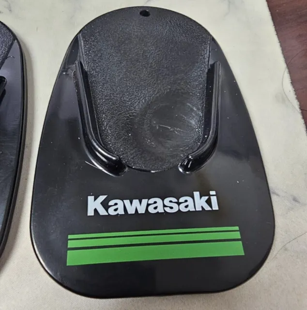 Kawasaki Motorcycle Kickstand Pad Plastic Side Stand Support Extension Plate