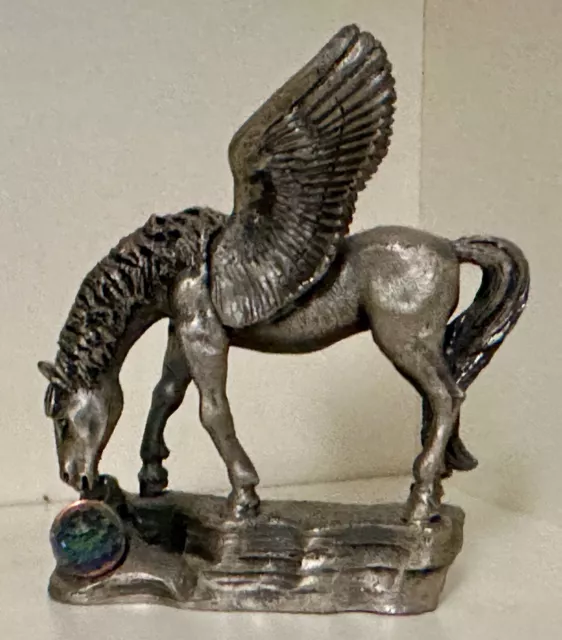 collectable Pewter Pegasus by Roger Gibbons (1980's WAPW)