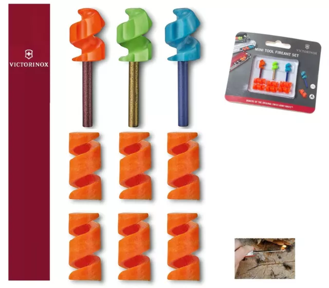 Victorinox Mini Tool Fireant Set : set 3 microacciarini +  esche accendifuoco