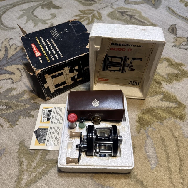 ABU RECORD AMBASSADEUR 5000 Mod. Sg 50S Vintage Original Rare