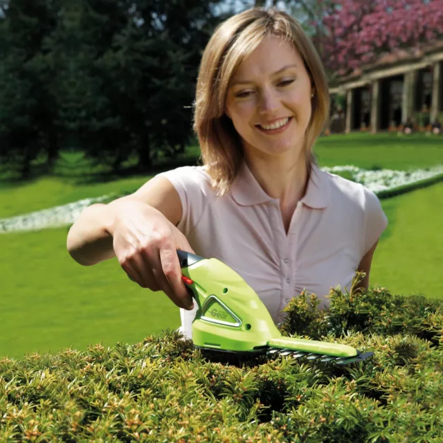 Garden Gear Cordless Hedge Trimmer Shears 3.6v Electric Grass Cutter 2 in 1 NEW