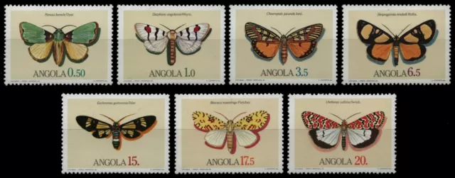 Angola 1984 - n. Michel 691-697 ** - nuovo di zecca - farfalle / farfalle