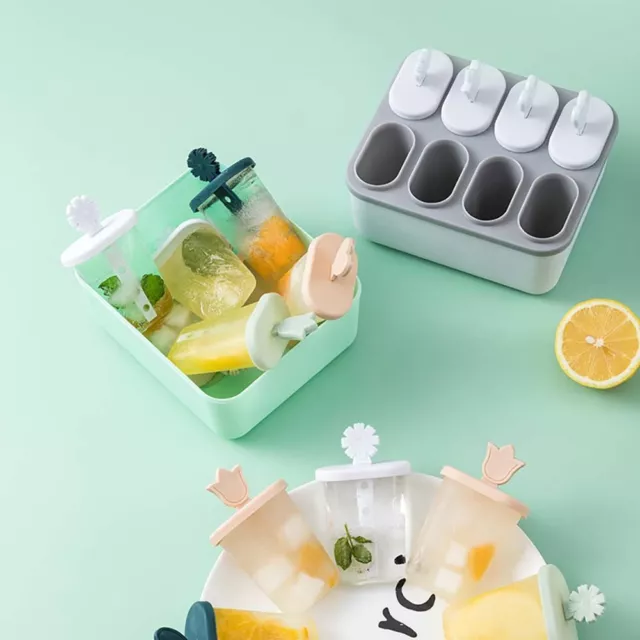 Gadgets Ice Tray Popsicle Box Ice Pop Maker Popsicle Mould Ice Cream Mold