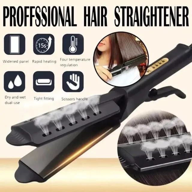 Curling And Straightening Dual Use Hair Straightener