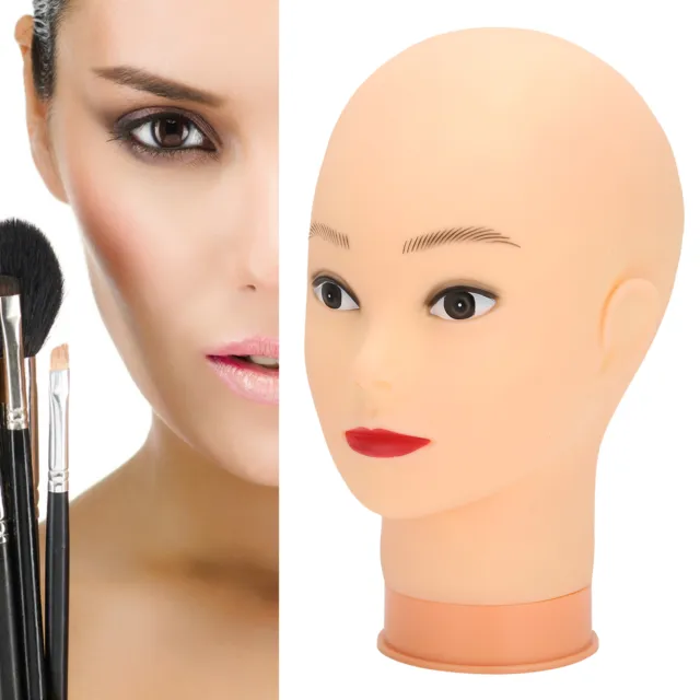 Hat Wig Display Mannequin Head Model Makeup Training Pratica Di Formazione B DB3