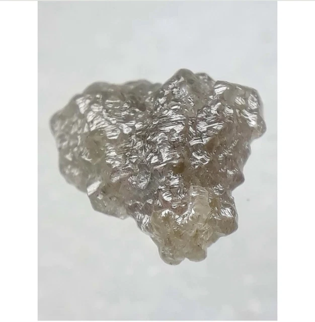 Diamant Brut Naturel 8,40 Ct - Couleur Gris - Forme Irrégulière - Inde