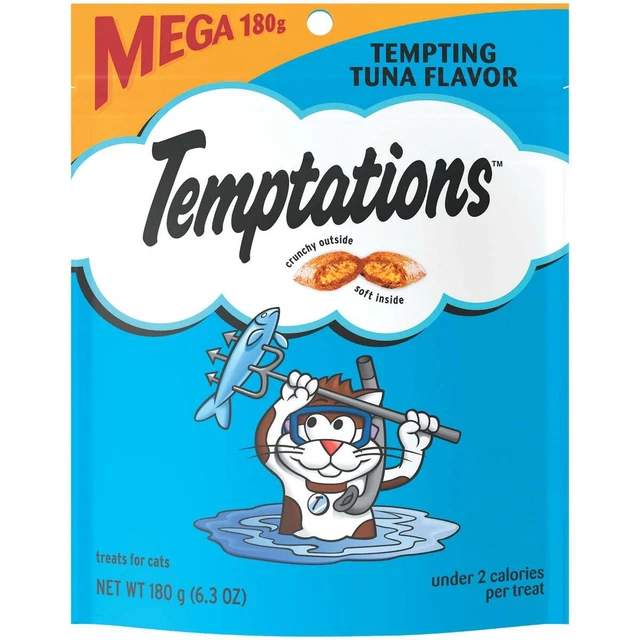 Atún tentador Temptations 6,3 oz. Cat Treats 798353 Temptations 798353 6,3 oz.
