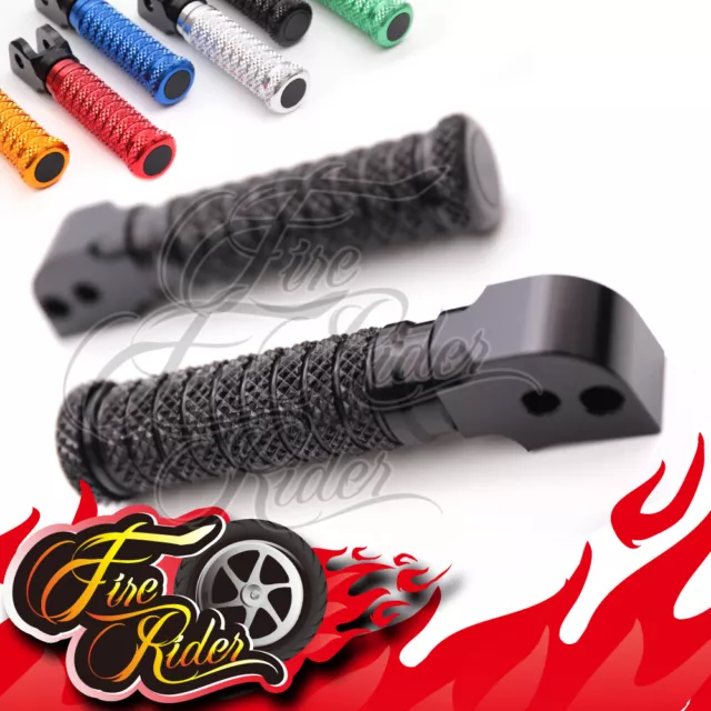 CNC Anti-slip Black Rear Foot Pegs Fit Yamaha MT-01 05-13