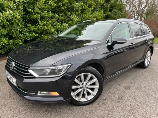 2017 (67) Volkswagen Passat SE Business 2.0 TDI Estate Black FVWSH