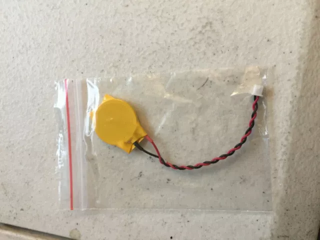 10X Clock BIOS CMOS BATTERY for Dell M4600 M4700 M4800 M6600 M6700 M6800 2 wire
