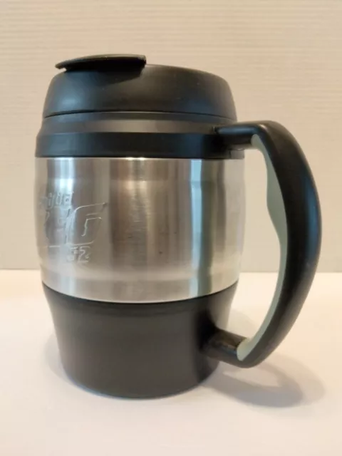 Bubba Keg Shape 52 oz Classic Insulated Travel Mug Polyurethane Black & Steel 2