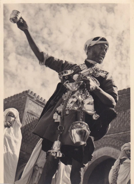 Carte postale postcard 10x15cm MAROC MOROCCO artistique porteur d'eau