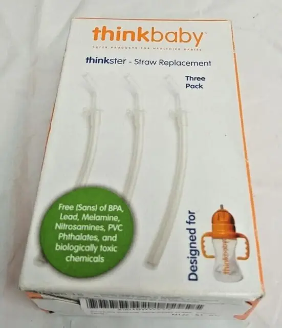Pajitas de repuesto Thinkbaby Thinkster - 1 paquete (3 pajitas en total) 0,25