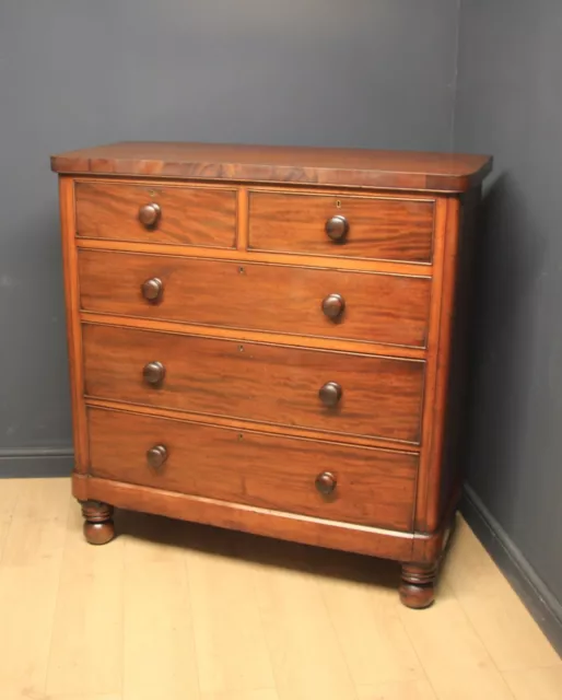 Antique Victorian Mahogany Chest of Drawers