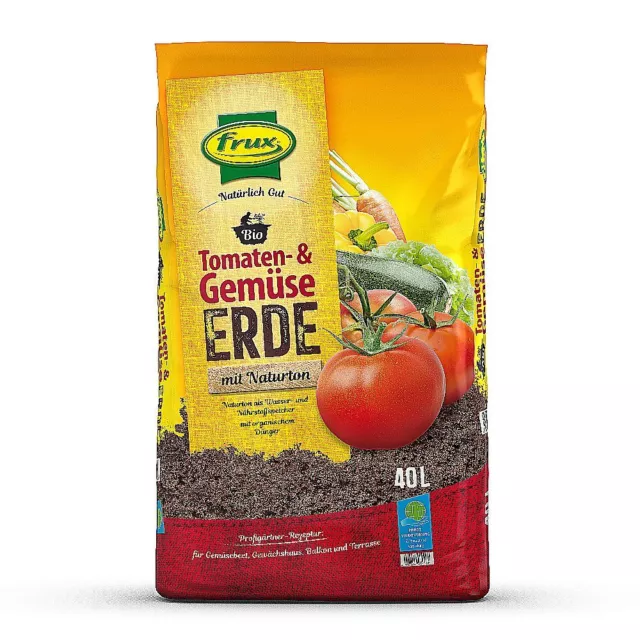 frux Bio Tomatenerde Gemüseerde 40l Gewächshauserde Hochbeeterde