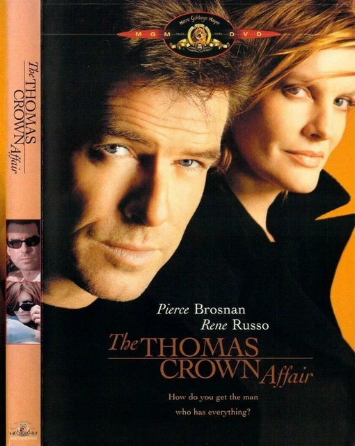 THE THOMAS CROWN Affair DVD Pierce Brosnan, Rene Russo John
