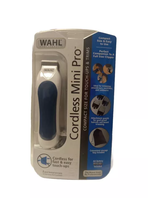 BATERÍA Recortadora de precisión WAHL Mini Pro INALÁMBRICA compacta RETOQUE barba