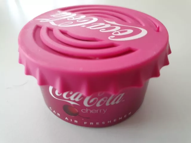 Coca Cola Lufterfrischer Icon Kappe  Cherryduft Dose Deodorator Auto Zuhause