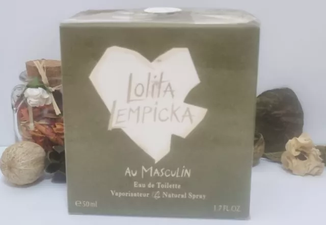 Lolita Lempicka Au Masculin  Lolita Lempicka Eau De Toilette 50ml,  Vintage...