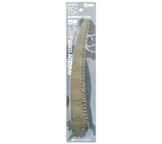 Silky Gomboy Curve Outback Saw Replacement Blade Non-Set Mirai-Me Teeth Blade