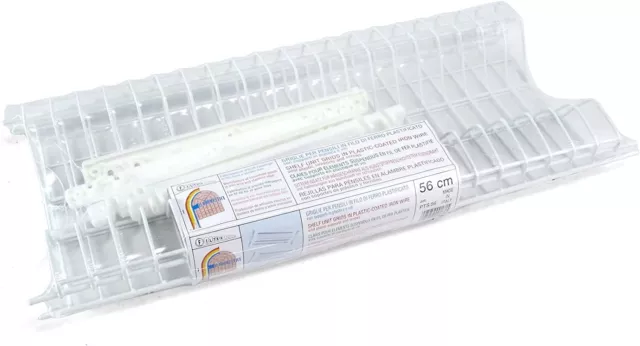Scolapiatti Filtex griglia pensile plastificata 56CM filocromato bianco nuovo
