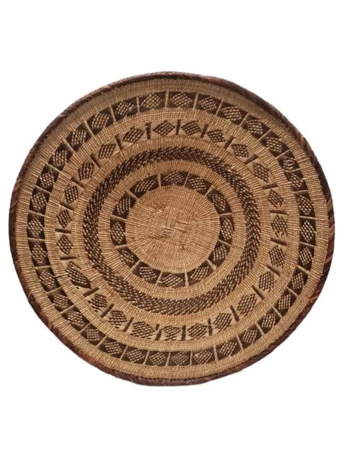 Tonga Basket Binga Zimbabwe African Art 20 Inch