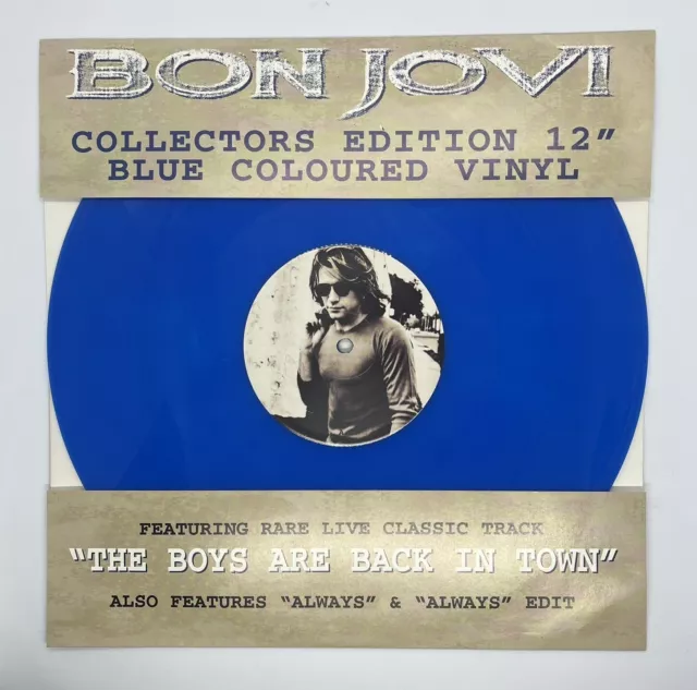 Bon Jovi Always Vinyl Record NM or M-/NM or M-