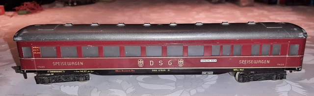 Fleischmann DSG 17409 Speisewagen alt für Spur H0