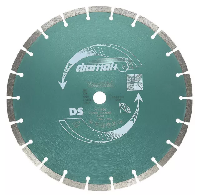 Makita Diamak Pro Diamond Segmented Cutting Blade 12" 300mm Disc Cutter EK6100