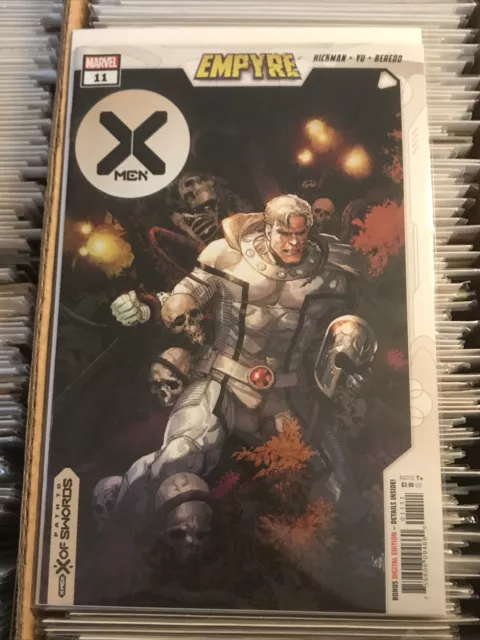 X-MEN #11 MAGNETO EMPYRE LEINIL FRANCIS YU REGULAR MAIN COVER uncanny 2020