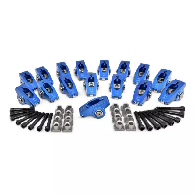 Proform 66879 Engine Roller Rocker Arm Set; 1.6 Ratio 5/16 Stud; Pedestal Mount;
