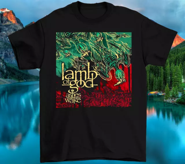 Lamb of God - Ashes of The Wake T Shirt Black All Size S-5XL HP745