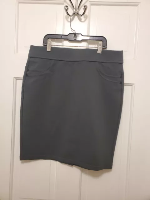 Liverpool Jeans Company Women’s Pull On Cece Stretchy Pencil Skirt - Sz 8/29 2