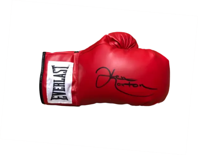 Ken Norton Signed Everlast Boxing Glove Coa Proof Muhammad Ali World Champion