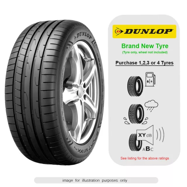 New Dunlop Car Tyre - 225/35ZR19 Sport Maxx RT2 88Y XL