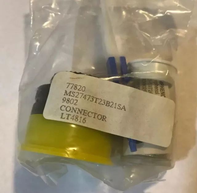 NOS Amphenol Military Connector MS27473T23B21SA