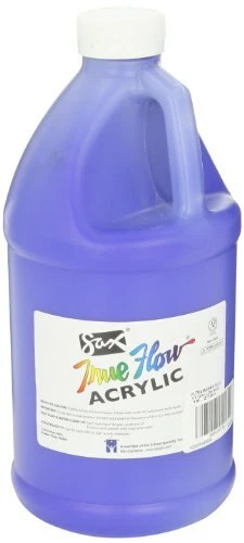 True Flow Heavy Body Acrylic Paint, 1/2 Gallon, Ultramarine Blue - 439280