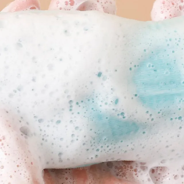 Sacchetto rete schiuma sapone sapone sapone sapone sapone sapone sapone sapone sapone da bagno sacchetto rete pulizia LM❤