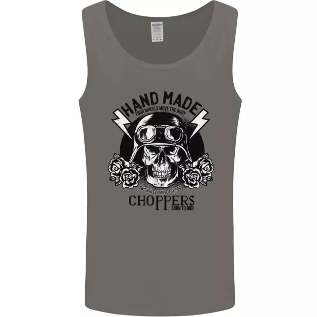 Handmade Choppers Biker Motorcycle Bike Mens Vest Tank Top