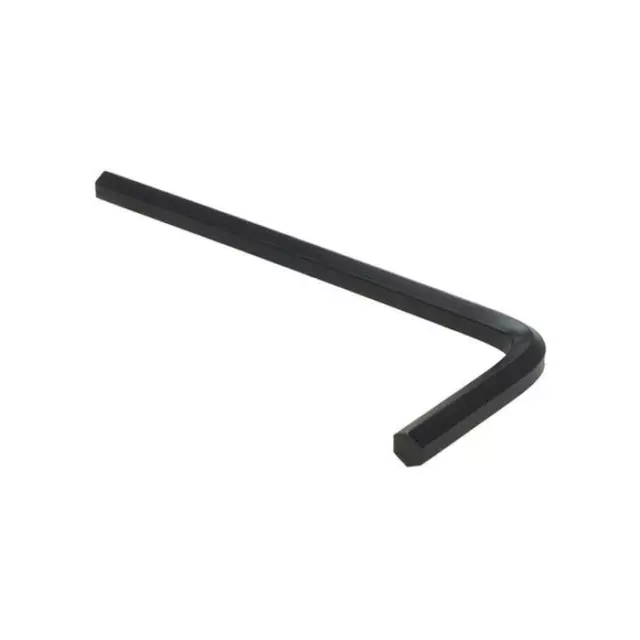 M6 (6mm) Metric SHORT ARM Hexagon Allen Key Wrench Plain Black