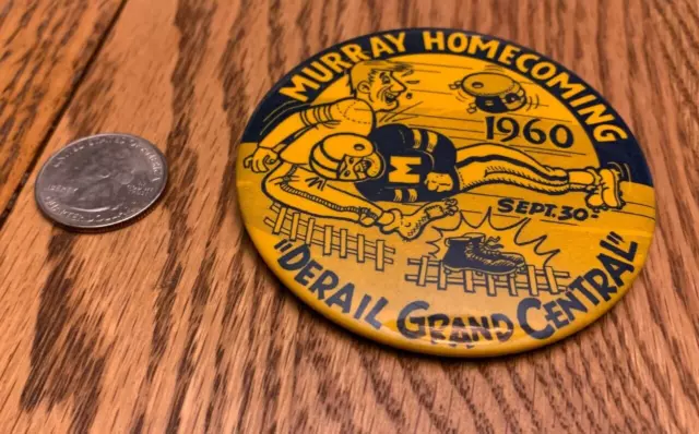1960 Hill Murray Homecoming Pinback Button St. Paul MN