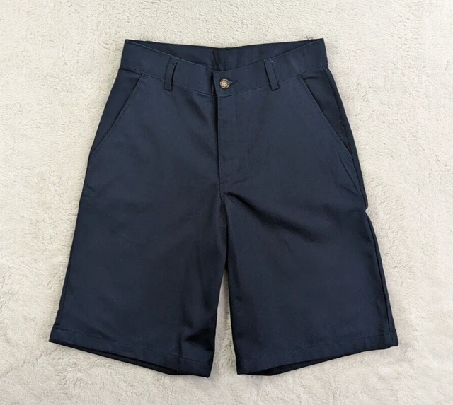 Pantaloncini bambini Chino Smart Casual Navy Cargo Combattimento Estate Adolescenti Età 16 Slim
