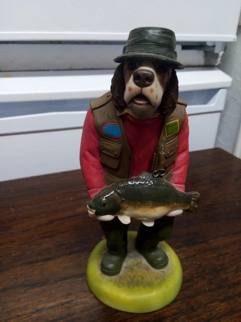 Robert Harrop Doggie People Spaniel Fisherman