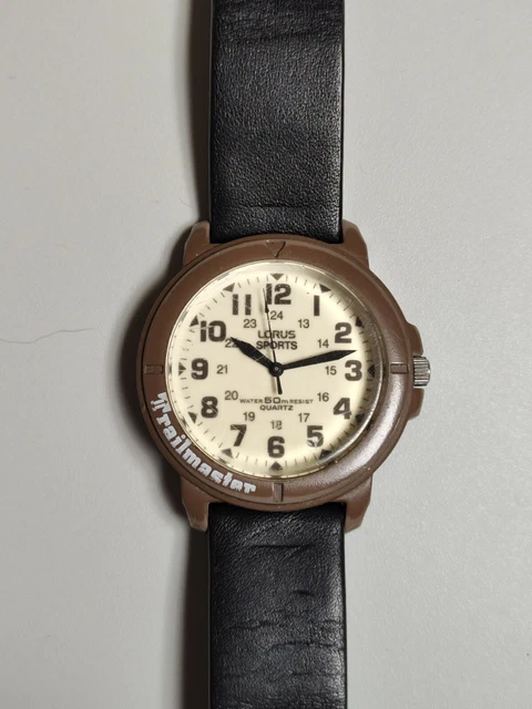 LORUS TRAILMASTER Glow in the Dark Quartz Watch Japan V515 7A10 37.00 PicClick