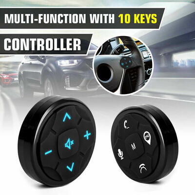 Universal Car Steering Wheel GPS DVD Wireless Smart Button 10 Key Remote Control