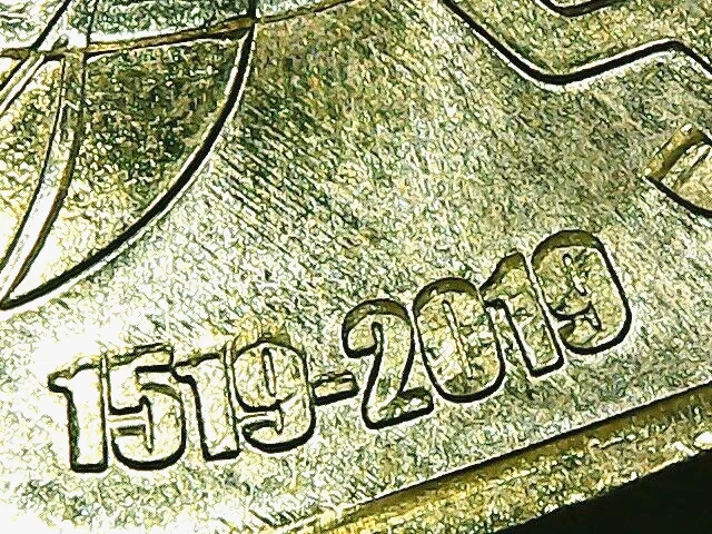 2019 Mexico 20 Pesos Coin – 500th Anniversary Of Puerto Veracruz – Uncirculated