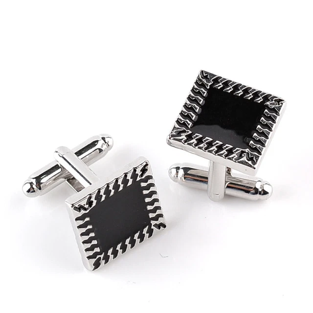 2pcs Business Cufflinks Shirt Buttons Shirt Pin Buttons