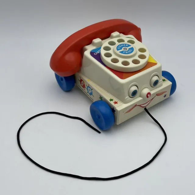 Vintage Fisher Price Toys TÉLÉPHONE 2009 Mattel Jouet Ancien Enfant