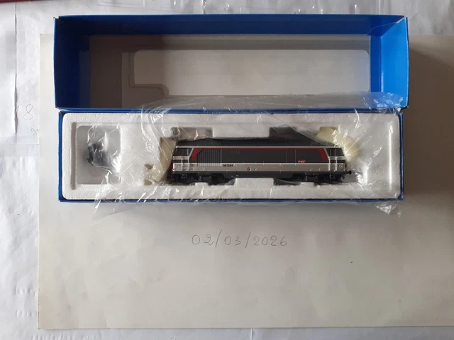 Locomotive Jouef BB69200 - Livrée INFRA Jaune - HJ2081 - Neuve Et Rare