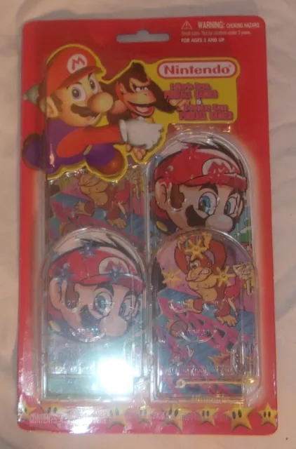 Nintendo 4 Pinball Mini Games 2 Mario Bros. And 2 Donkey Kong By Tara Toys